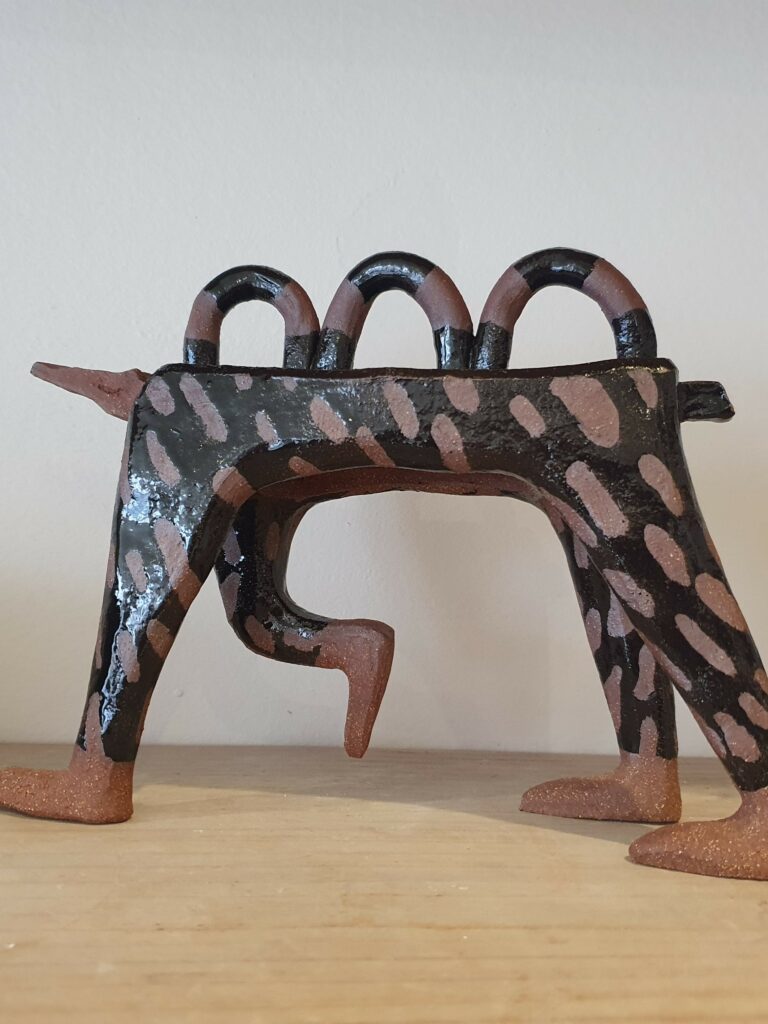 sculpture en céramique